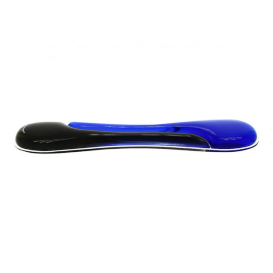 KENSINGTON 62397 Kensington Crystal Wristres Wave Géltöltésű csuklótámasz billentyűzethez,kék-fek KENSINGTON 62397 Kensington Crystal Wristres Wave Géltöltésű csuklótámasz billentyűzethez,kék-fek