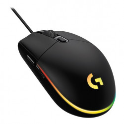 Logitech G203 LIGHTSYNC gaming egér fekete (910-005796)
