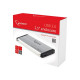 Gembird 2.5'' külső SATA merevlemez ház USB 3.0 ezüst (EE2-U3S-2-S)