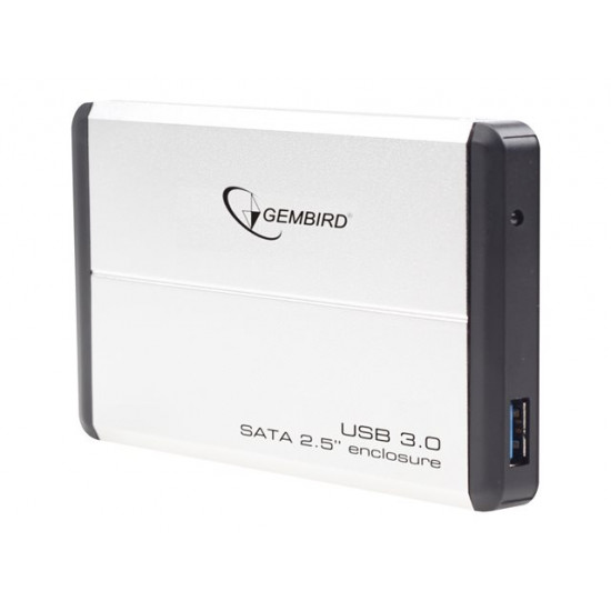 Gembird 2.5'' külső SATA merevlemez ház USB 3.0 ezüst (EE2-U3S-2-S)