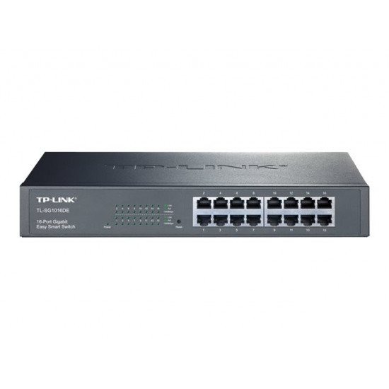 TP-Link TL-SG1016DE 10/100/1000 16 portos easy smart asztali switch TP-Link TL-SG1016DE 10/100/1000 16 portos easy smart asztali switch