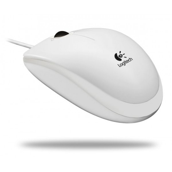 Logitech B100 optikai egér fehér USB OEM (910-003360) Logitech B100 optikai egér fehér USB OEM (910-003360)