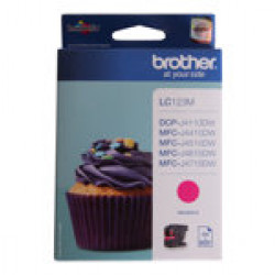 Brother LC123M magenta tintapatron