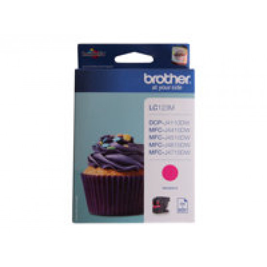 Brother LC123M magenta tintapatron