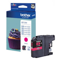 Brother LC123M magenta tintapatron