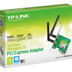 TP-Link TL-WN881ND 300Mbps vezeték nélküli PCI-E hálózati kártya