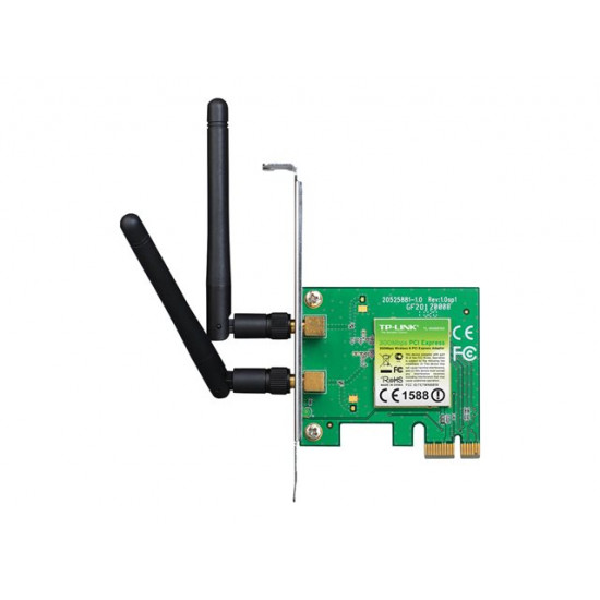 TP-Link TL-WN881ND 300Mbps vezeték nélküli PCI-E hálózati kártya TP-Link TL-WN881ND 300Mbps vezeték nélküli PCI-E hálózati kártya