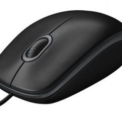 Logitech B100 optikai egér fekete USB OEM (910-003357)