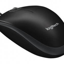 Logitech B100 optikai egér fekete USB OEM (910-003357)