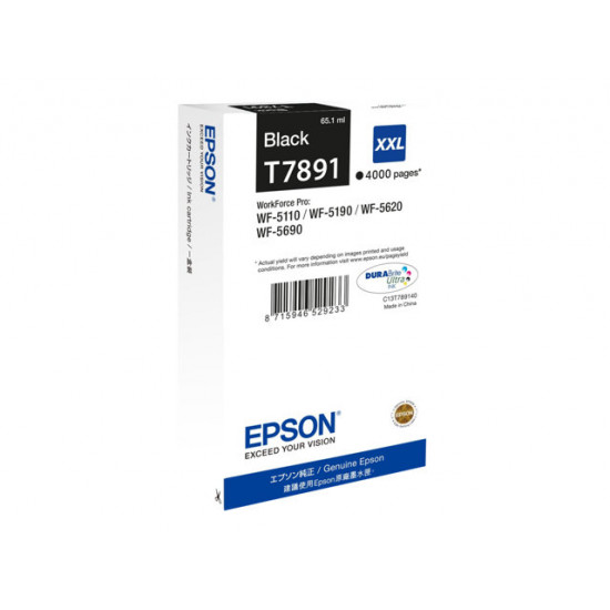 Epson T7891 XXL fekete patron (C13T789140)