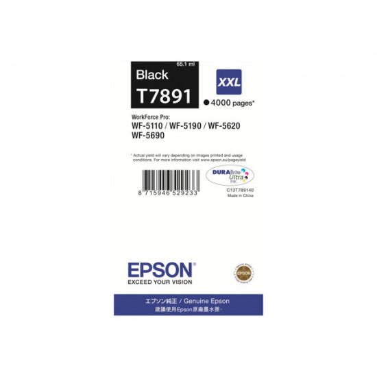 Epson T7891 XXL fekete patron (C13T789140)