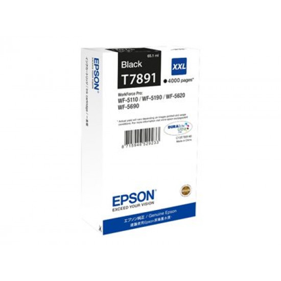 Epson T7891 XXL fekete patron (C13T789140)