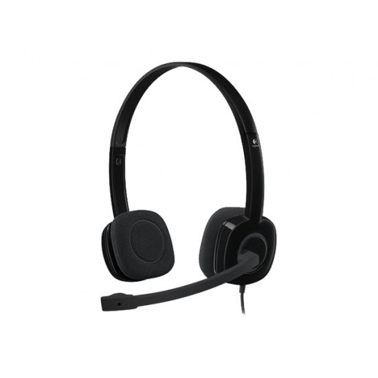 Logitech H151 stereo mikrofonos fejhallgató (981-000589) Logitech H151 stereo mikrofonos fejhallgató (981-000589)