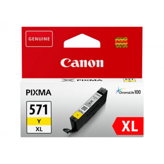 Canon CLI-571Y XL tintapatron sárga (0334C001) Canon CLI-571Y XL tintapatron sárga (0334C001)