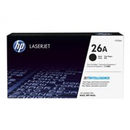 HP CF226A Toner HP 26A black 3 100 pgs HP CF226A Toner HP 26A black 3 100 pgs