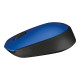 Logitech M171 vezeték nélküli egér kék-fekete (910-004640) Logitech M171 vezeték nélküli egér kék-fekete (910-004640)
