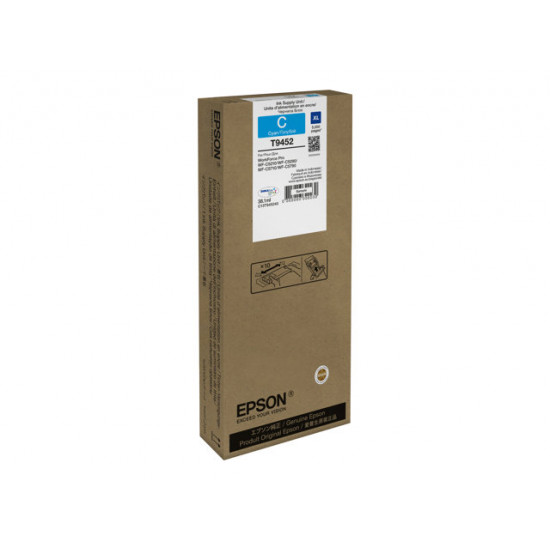 Epson WF-C5xxx sorozathoz XL tintapatron cián (C13T945240) Epson WF-C5xxx sorozathoz XL tintapatron cián (C13T945240)