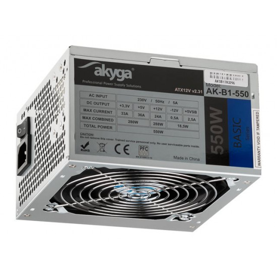 Akyga 550W tápegység OEM (AK-B1-550) Akyga 550W tápegység OEM (AK-B1-550)