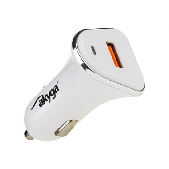 Akyga USB-s hálózati töltő adapter USB fehér (AK-CH-07) Akyga USB-s hálózati töltő adapter USB fehér (AK-CH-07)