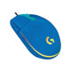 Logitech G102 LIGHTSYNC gaming egér kék (910-005801)