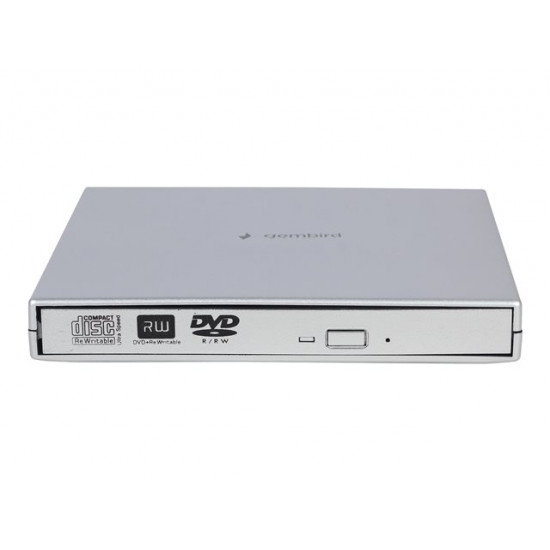 Gembird külső DVD író ezüst (DVD-USB-02-SV) Gembird külső DVD író ezüst (DVD-USB-02-SV)