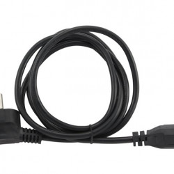 GEMBIRD Power cord C5 VDE approved hálózati tápkábel, 1m (PC-186-ML12-1M)