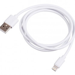 Akyga USB-A - Lightning kábel, 1m, fehér (AK-USB-30)