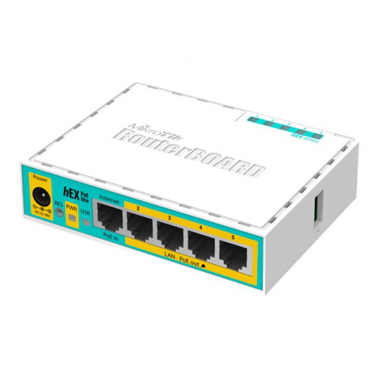 MIKROTIK RB750UPr2 lite Router 5x RJ45 100Mb/s 1x USB MIKROTIK RB750UPr2 lite Router 5x RJ45 100Mb/s 1x USB
