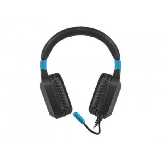 natec Fury Raptor mikrofonos gamer fejhallgató fekete-kék (NFU-1584) natec Fury Raptor mikrofonos gamer fejhallgató fekete-kék (NFU-1584)