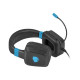 natec Fury Raptor mikrofonos gamer fejhallgató fekete-kék (NFU-1584) natec Fury Raptor mikrofonos gamer fejhallgató fekete-kék (NFU-1584)