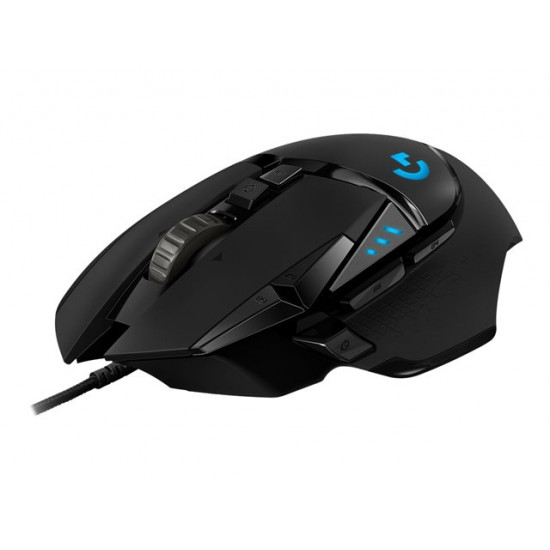 Logitech G502 HERO optikai egér fekete USB (910-005470) Logitech G502 HERO optikai egér fekete USB (910-005470)