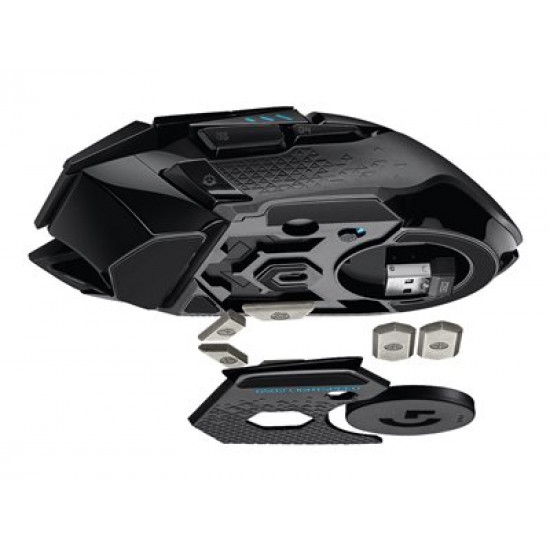 Logitech G502 HERO optikai egér fekete USB (910-005470) Logitech G502 HERO optikai egér fekete USB (910-005470)