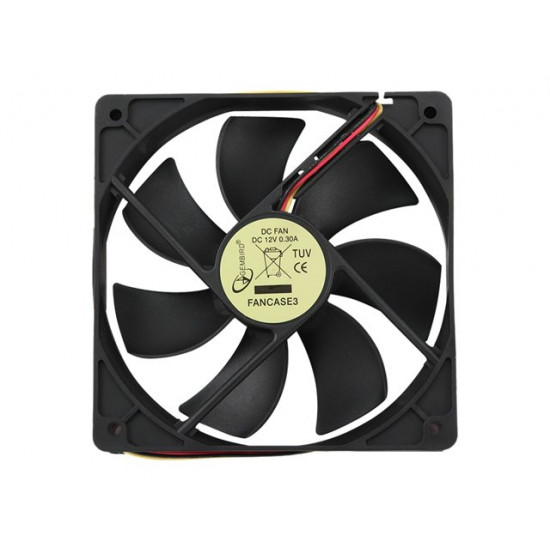Gembird 12cm hűtőventilátor házhoz (FANCASE3)