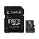 KINGSTON 16GB microSDHC Industrial C10 A1 pSLC Card + SD Adapter KINGSTON 16GB microSDHC Industrial C10 A1 pSLC Card + SD Adapter