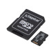 KINGSTON 16GB microSDHC Industrial C10 A1 pSLC Card + SD Adapter KINGSTON 16GB microSDHC Industrial C10 A1 pSLC Card + SD Adapter