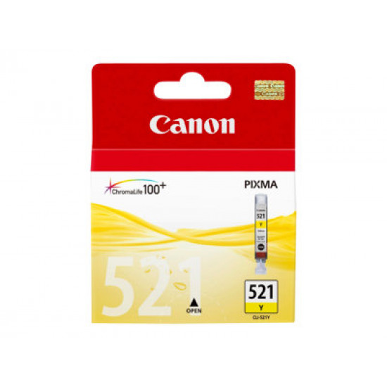 CANON 2936B001 Canon CLI521Y sárga tinta iP3600/iP4600/MP540/MP620/MP630/MP980 CANON 2936B001 Canon CLI521Y sárga tinta iP3600/iP4600/MP540/MP620/MP630/MP980