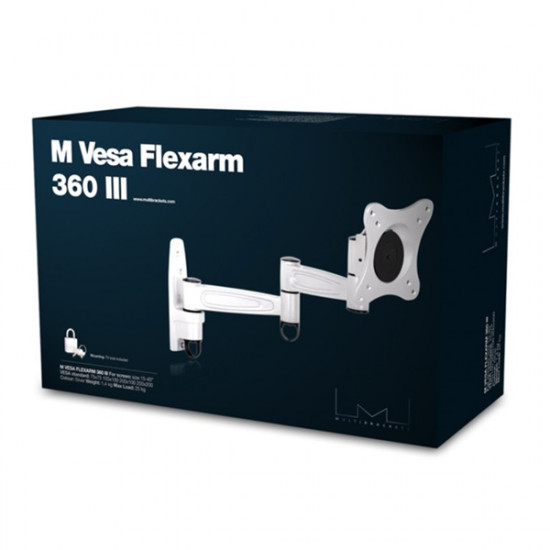 Multibrackets Flexarm 360 III fali monitortartó konzol VESA fekete (7350022733299) Multibrackets Flexarm 360 III fali monitortartó konzol VESA fekete (7350022733299)
