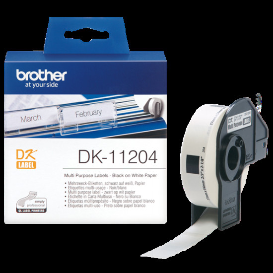 Brother P-touch DK-11204 címke