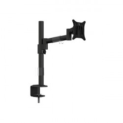 Multibrackets asztali rögzítő Officeline Single I, dönthető, forgatható konzol, 15'' - 30'', fekete (7350073735839)
