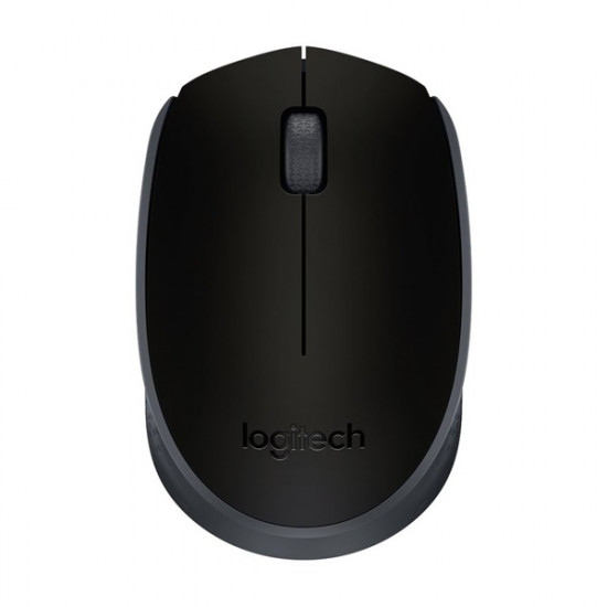 Logitech M171 vezeték nélküli egér fekete-szürke (910-004424)