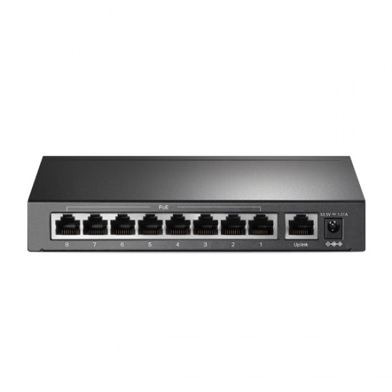 TP-Link TL-SF1009P 10/100Mbps 8 portos PoE+ switch TP-Link TL-SF1009P 10/100Mbps 8 portos PoE+ switch