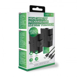 VENOM XBOX Series S/X Kiegészítő 2db akkumulátor (1100mAh) + 3m Töltő kábel Fekete (VS2883)