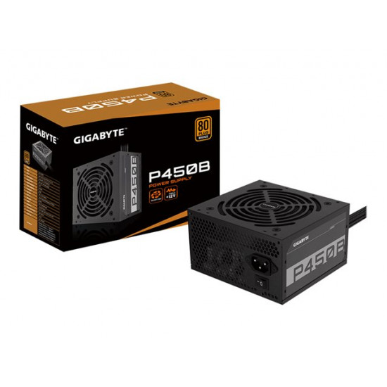 Gigabyte P450B 450W tápegység fekete (GP-P450B) Gigabyte P450B 450W tápegység fekete (GP-P450B)