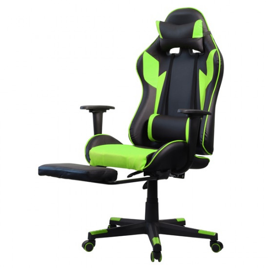 IRIS GCH204BE_FT gaming szék fekete-zöld IRIS GCH204BE_FT gaming szék fekete-zöld