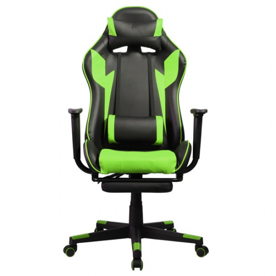IRIS GCH204BE_FT gaming szék fekete-zöld IRIS GCH204BE_FT gaming szék fekete-zöld
