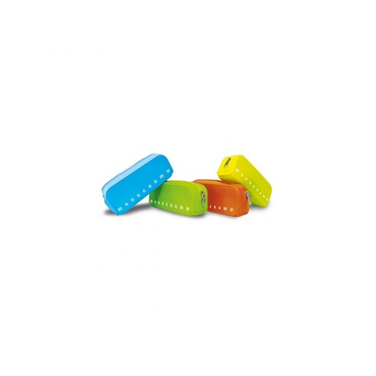 Pigna Monocromo Fluo szögletes szilikon tolltartó (P0016-0559)