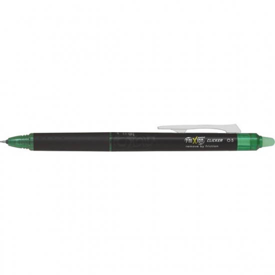 Pilot FriXion Clicker Point 05 zöld törölhető rollertoll (BLRT-FRP5-G) Pilot FriXion Clicker Point 05 zöld törölhető rollertoll (BLRT-FRP5-G)