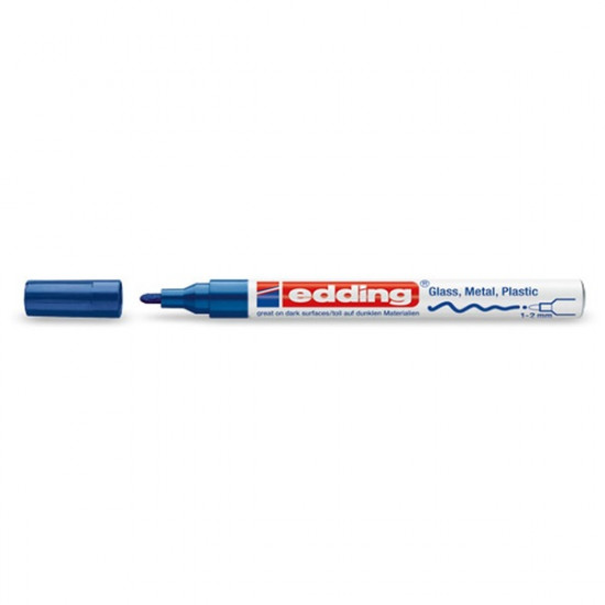 Edding 751 1-2mm kék lakkmarker (7580097003) Edding 751 1-2mm kék lakkmarker (7580097003)