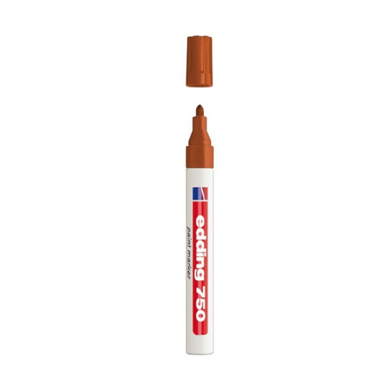 Edding 750 2-4mm barna lakkmarker (7580096007) Edding 750 2-4mm barna lakkmarker (7580096007)