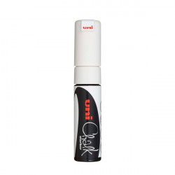 Uni Chalk marker PWE-8K fehér folyékony kréta (2UPWE8KFEH)